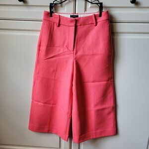 J Crew Double Serge Wool Culotte Cropped Size 4